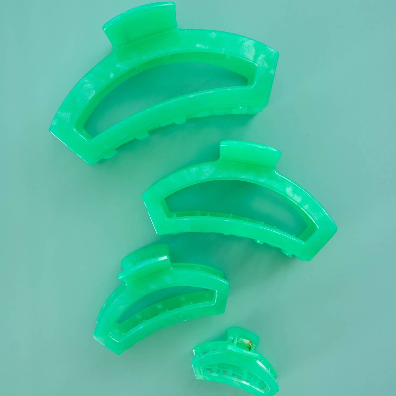 Open Hair Clip | Small | Spring Splash