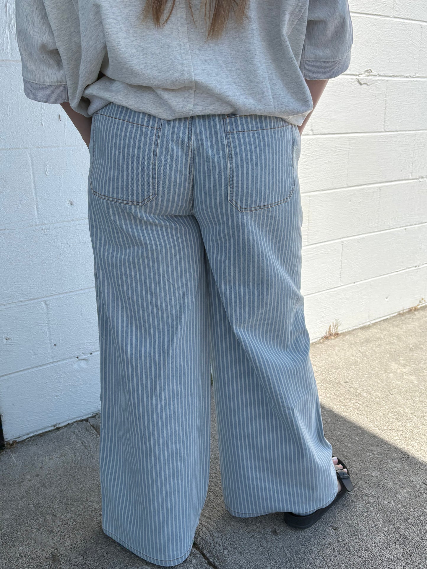 Mittoshop Stripe Denim