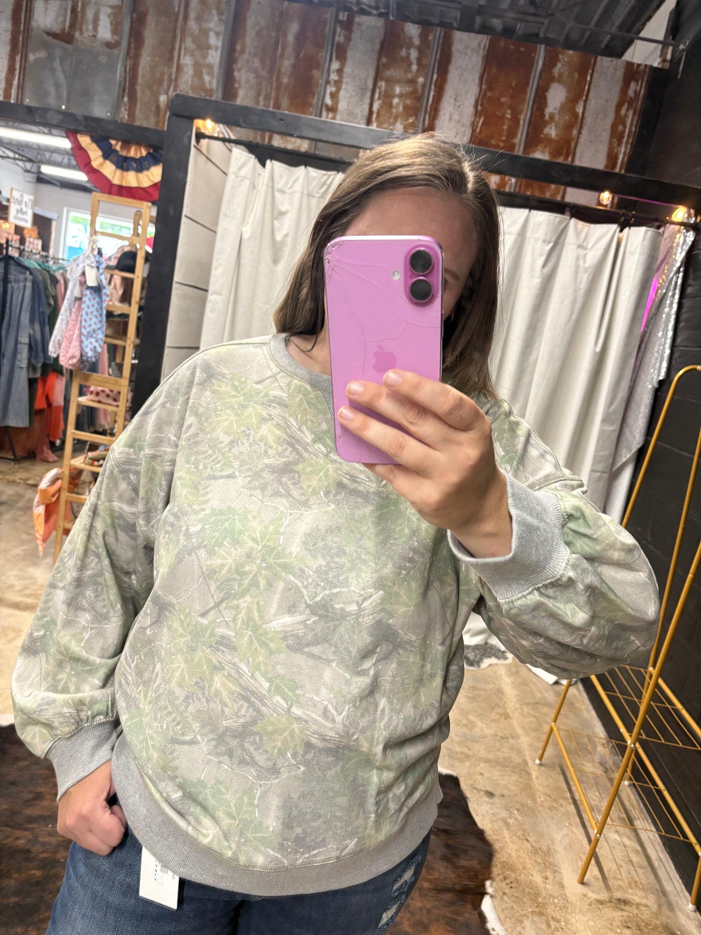 Camo Sweatshirt