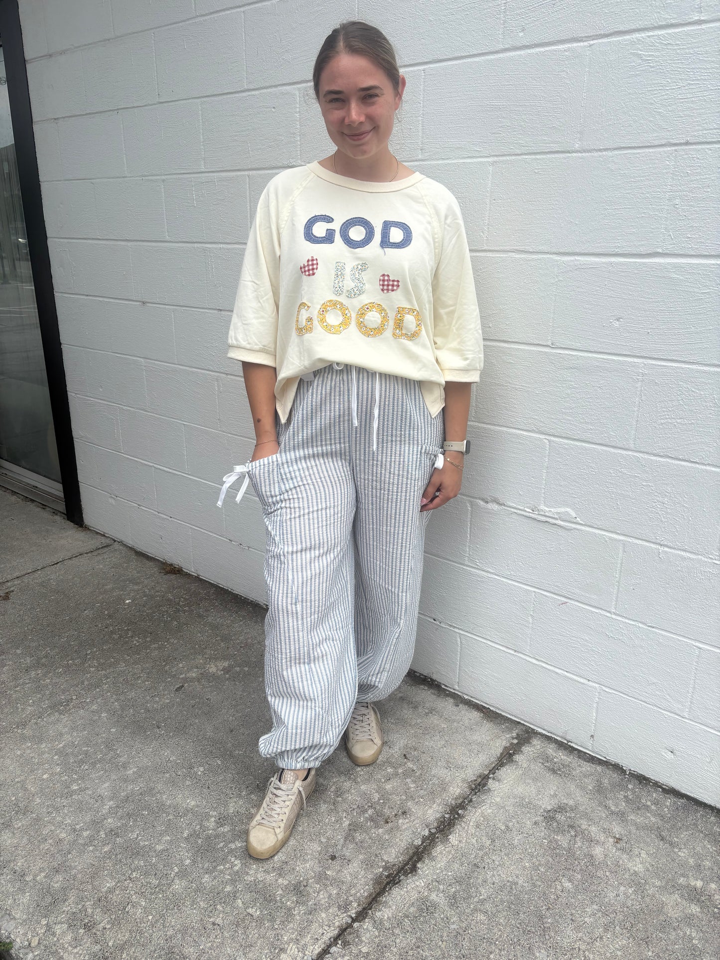 Mittoshop God is Good Cream Top