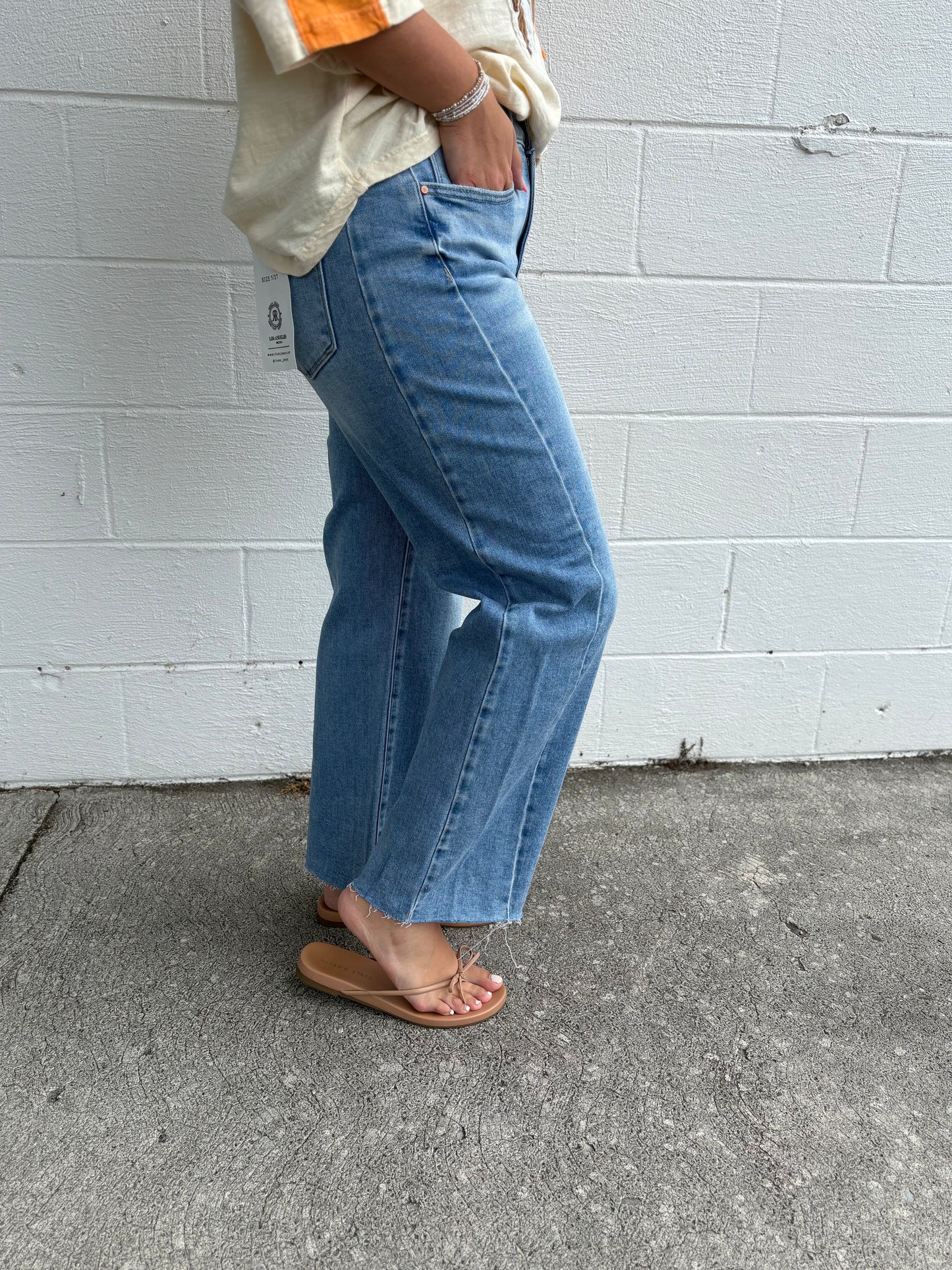 Risen Jeans - PGC21554 Barrel Jean