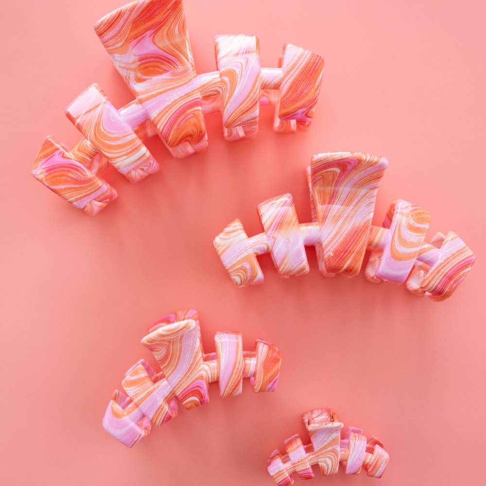 Classic | Just Keep Swimming | Medium Hair Clip