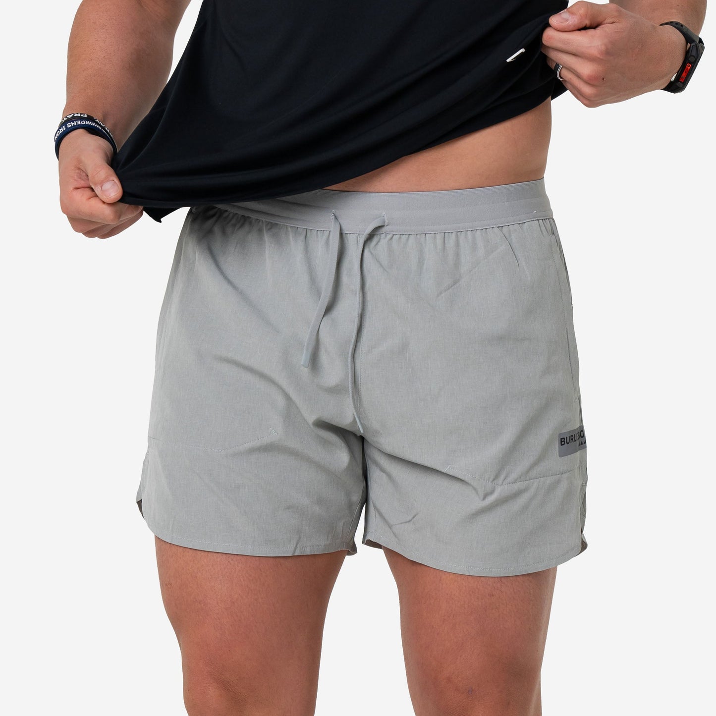 Burlebo Grey Training Shorts