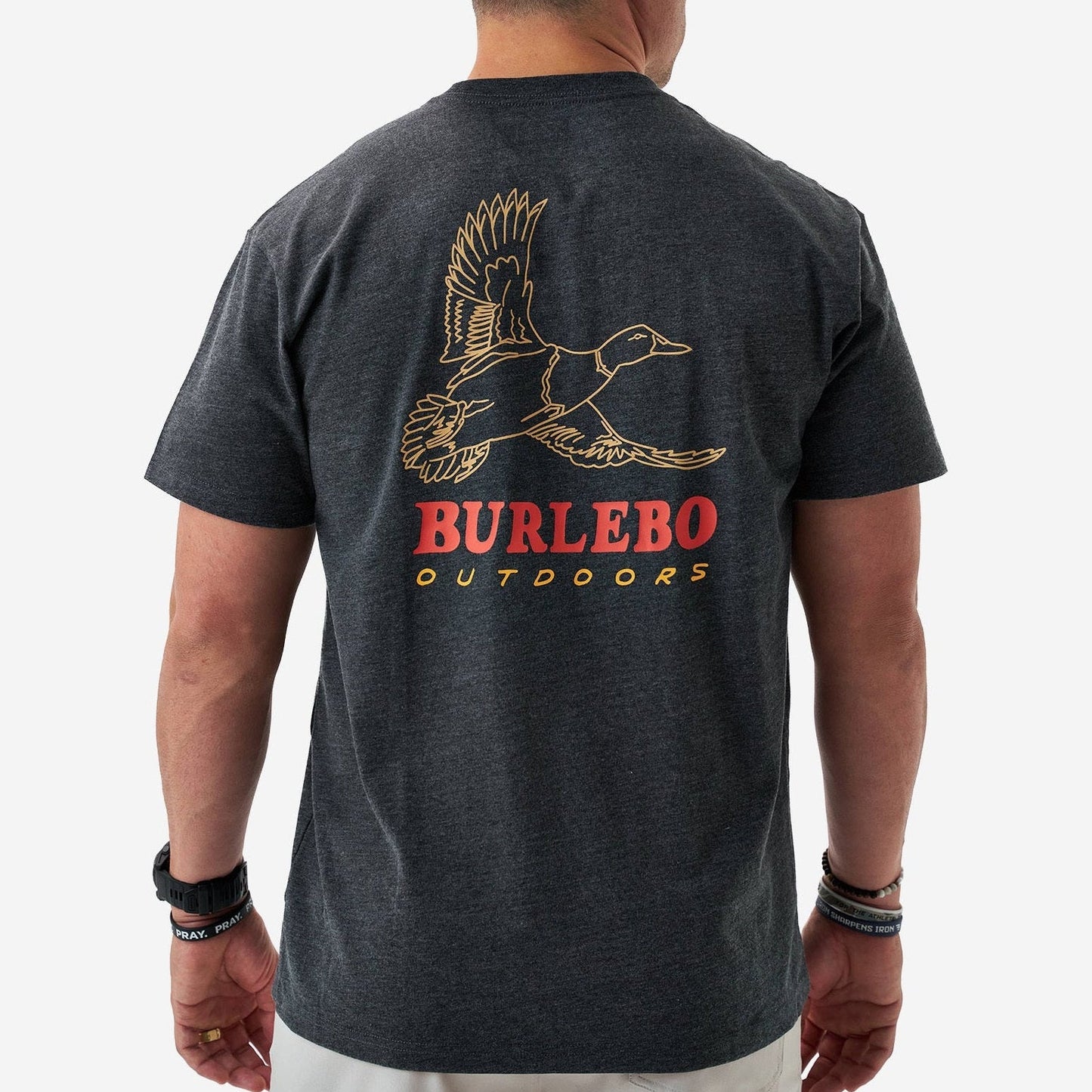 Burlebo Black with Gold Duck Tee