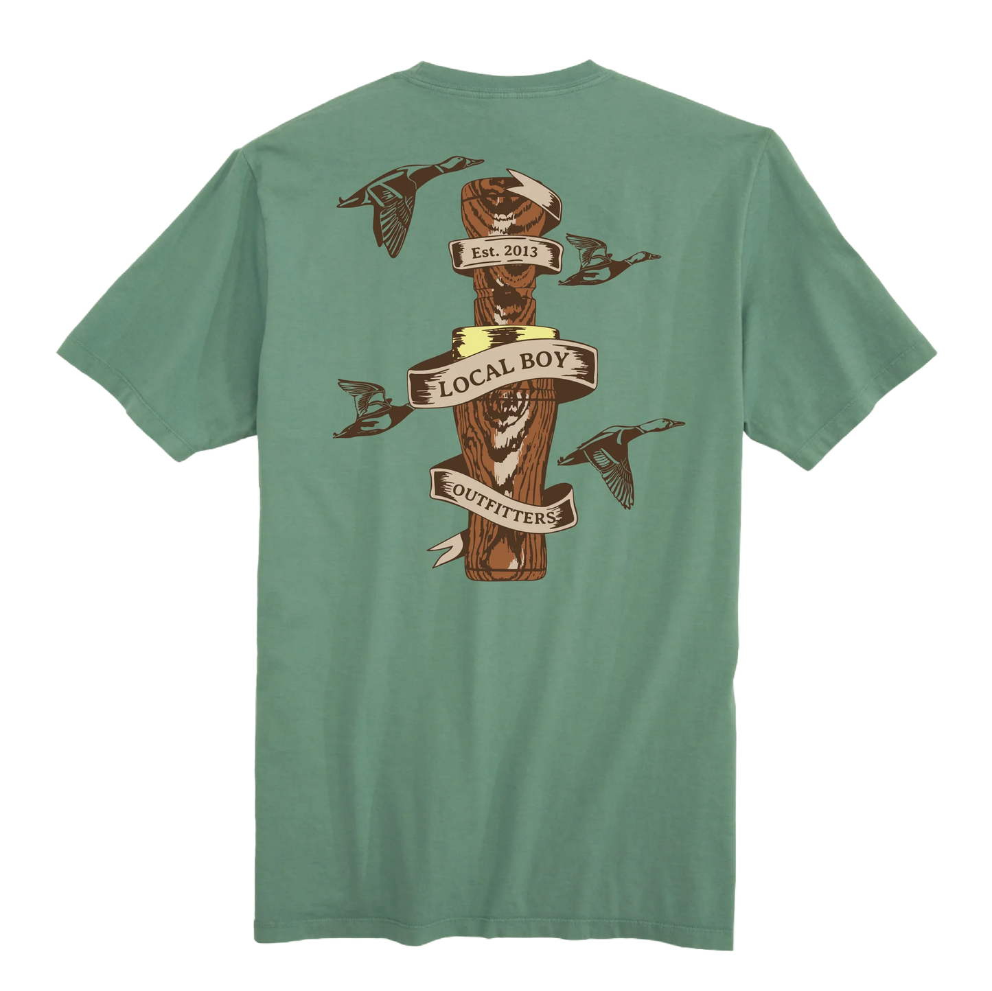 Youth Wooden Call SS Tee