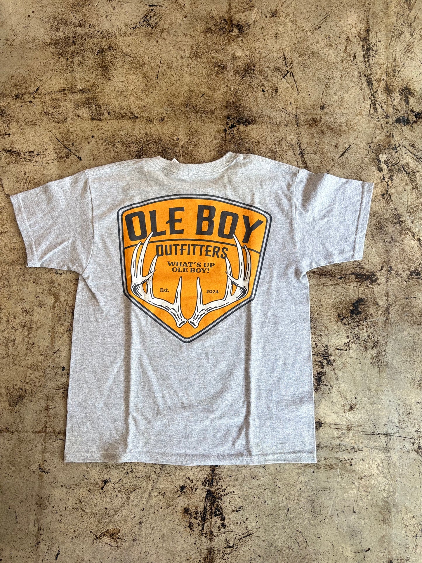 KIDS- Ole Boy Antler SS Tee