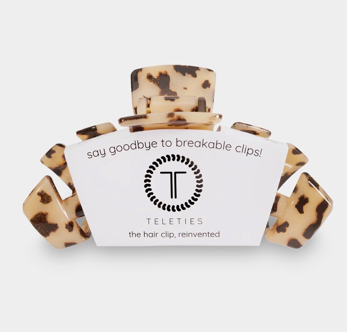 Classic Hair Clip | Large | Blonde Tortoise