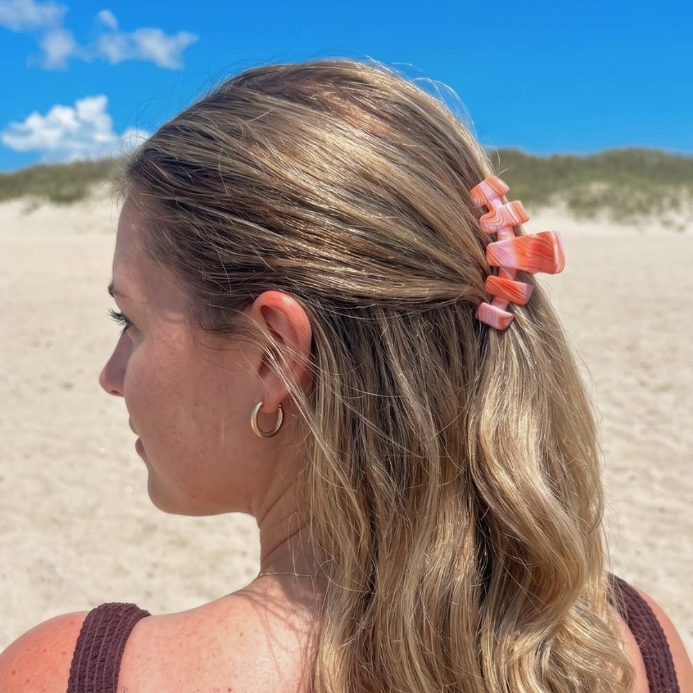 Classic | Just Keep Swimming | Medium Hair Clip