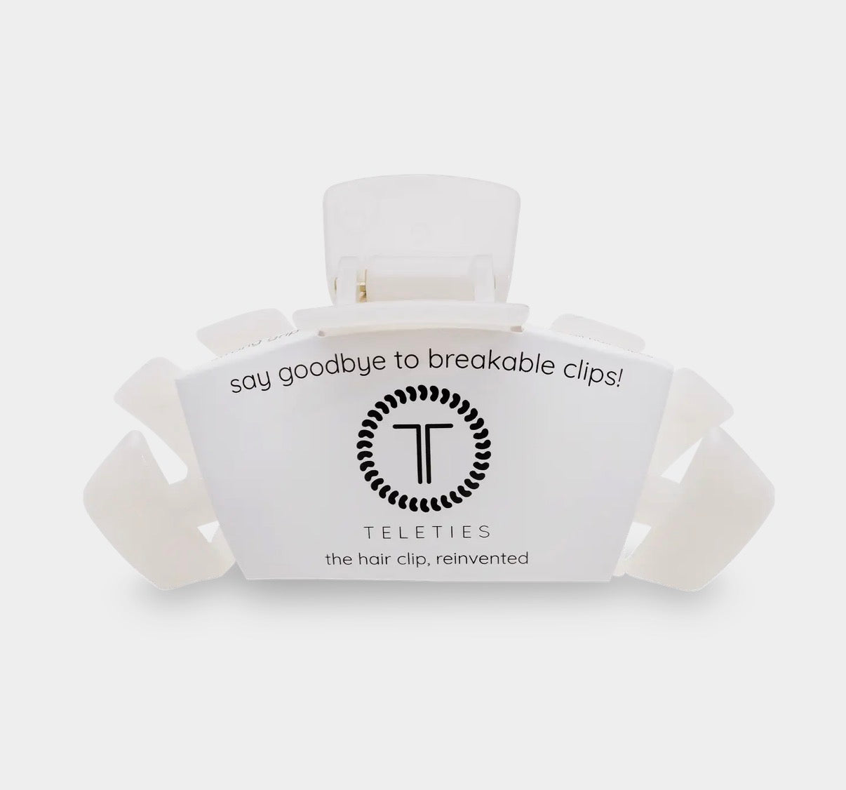 Classic Hair Clip | Large |
Coconut White