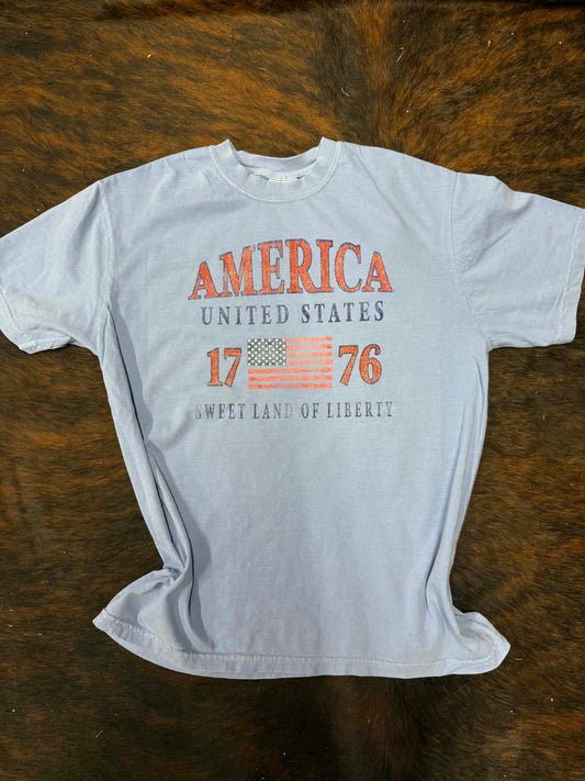 Washed Denim America EST. 1776