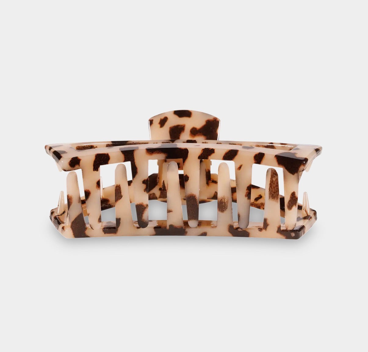 Open Hair Clip | Medium |  Blonde Tortoise