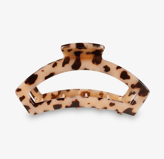 Open Hair Clip | Medium |  Blonde Tortoise