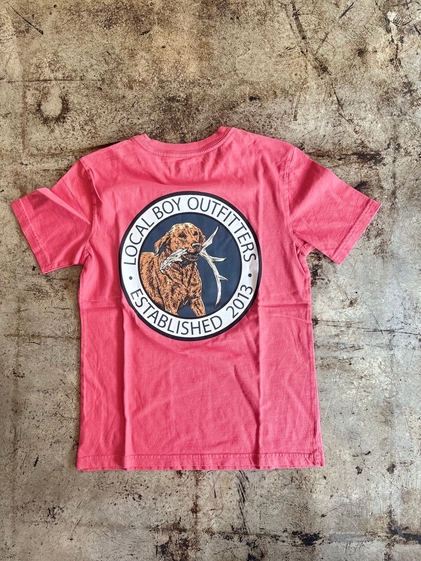 KIDS- Local Boy Antler Retrieve SS Tee