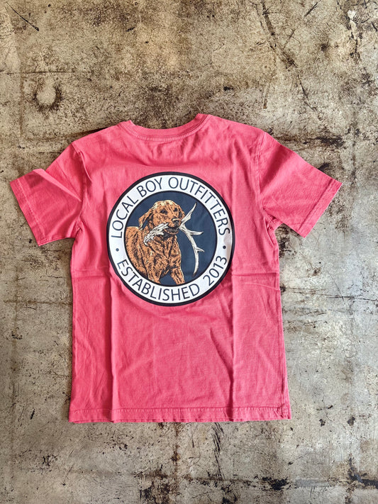 KIDS- Local Boy Antler Retrieve SS Tee