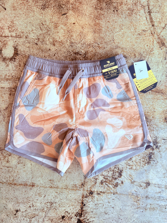 Burlebo Camo Swim Trunks YOUTH