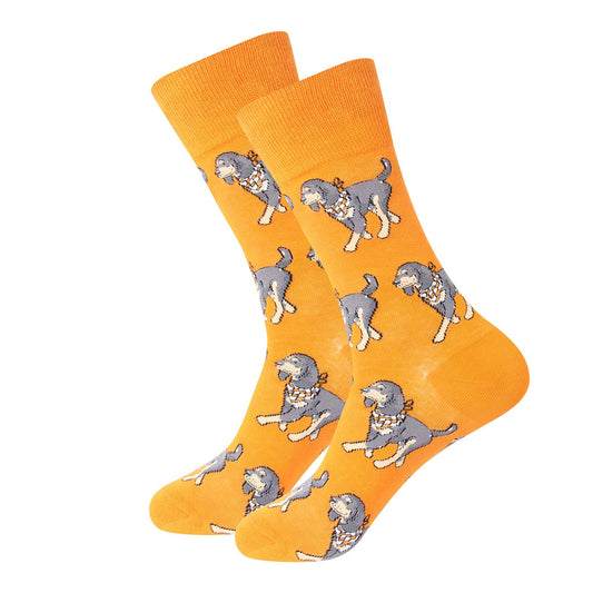 Walking Bluetick Coonhound Socks