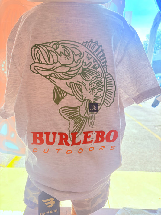 Burlebo Grey Bass Tee YOUTH
