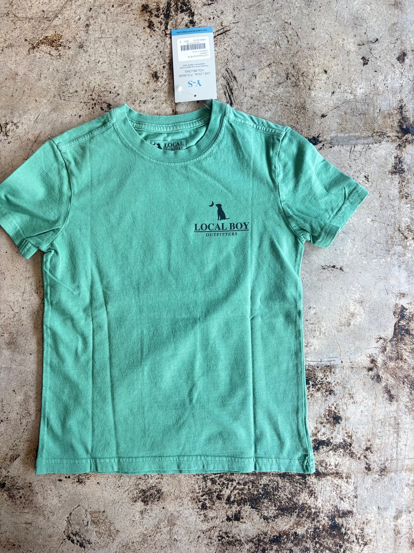 KIDS- Local Boy Feathered Fetch SS Tee