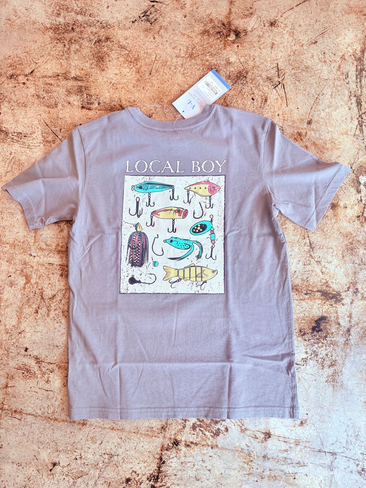 KIDS- Local Boy Tackle Box SS Tee