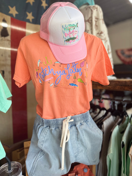 Catch ya later neon tee