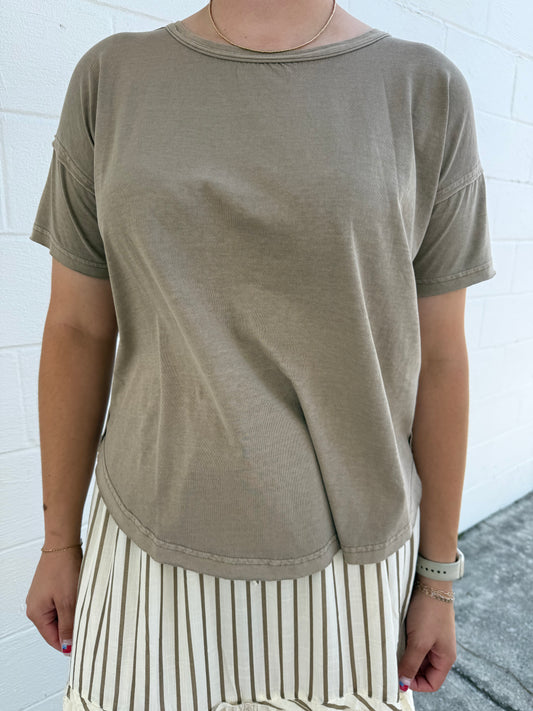 Beige Top