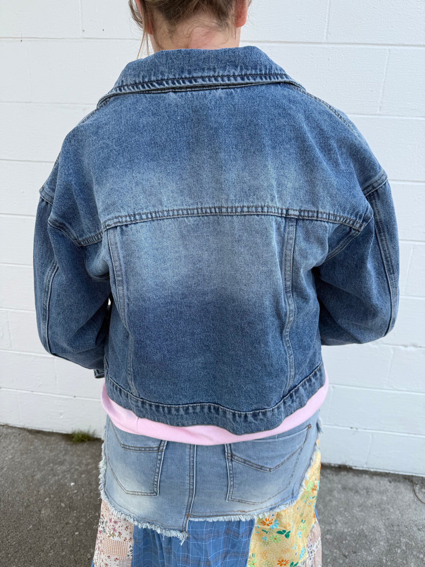 Cropped Jean Jacket