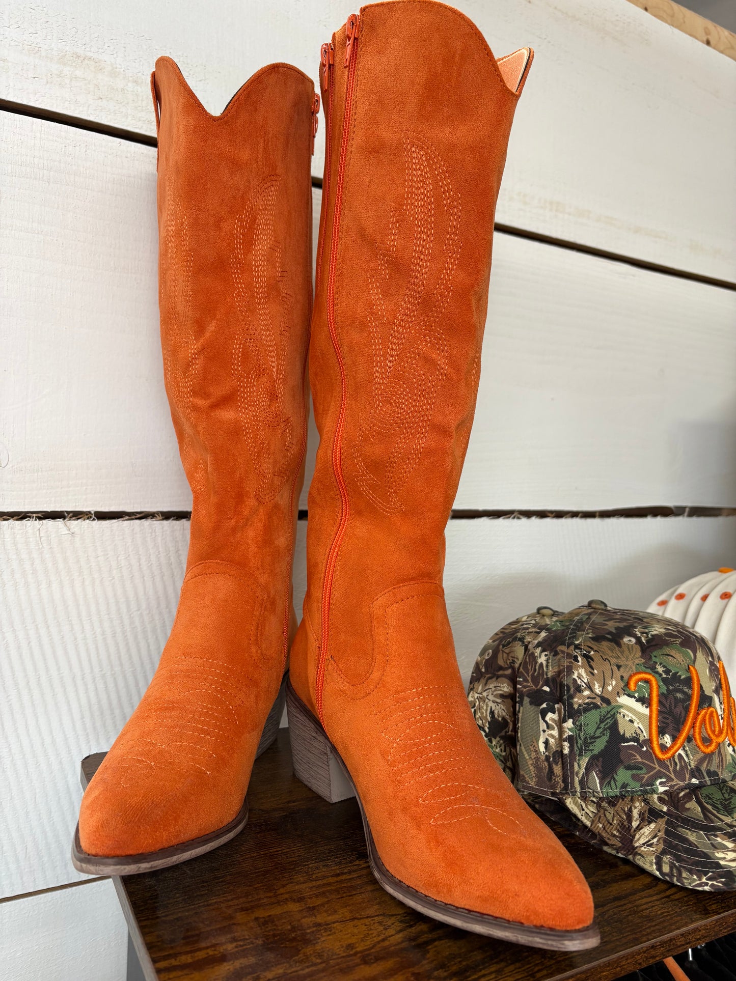 Orange Boots