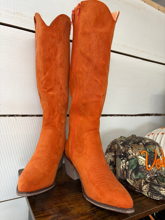 Orange Boots