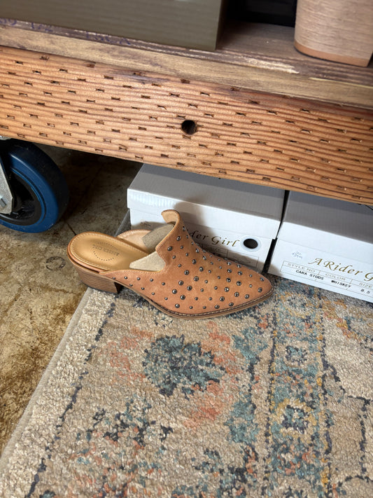 Tan Studded Bootie