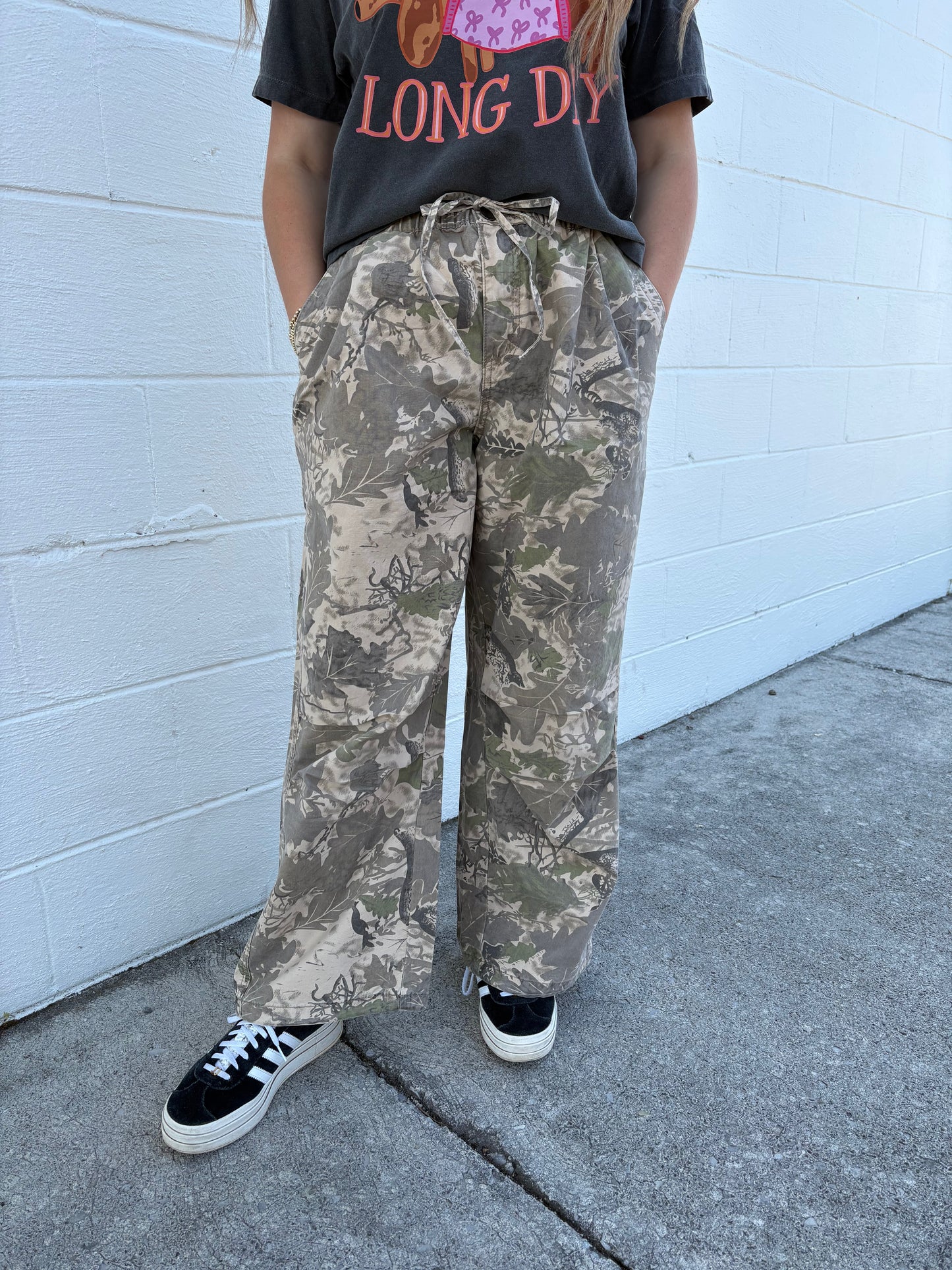 Easel Camo Barrel Pants