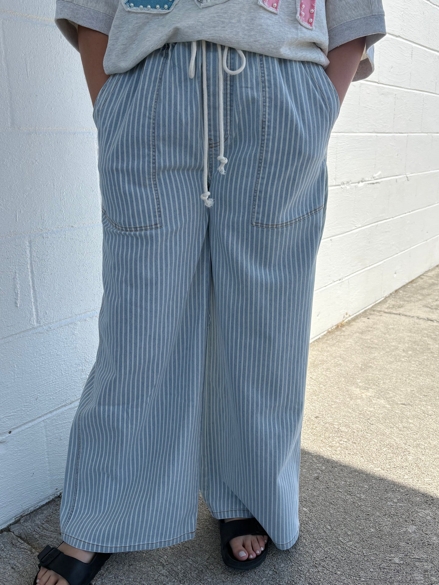Mittoshop Stripe Denim