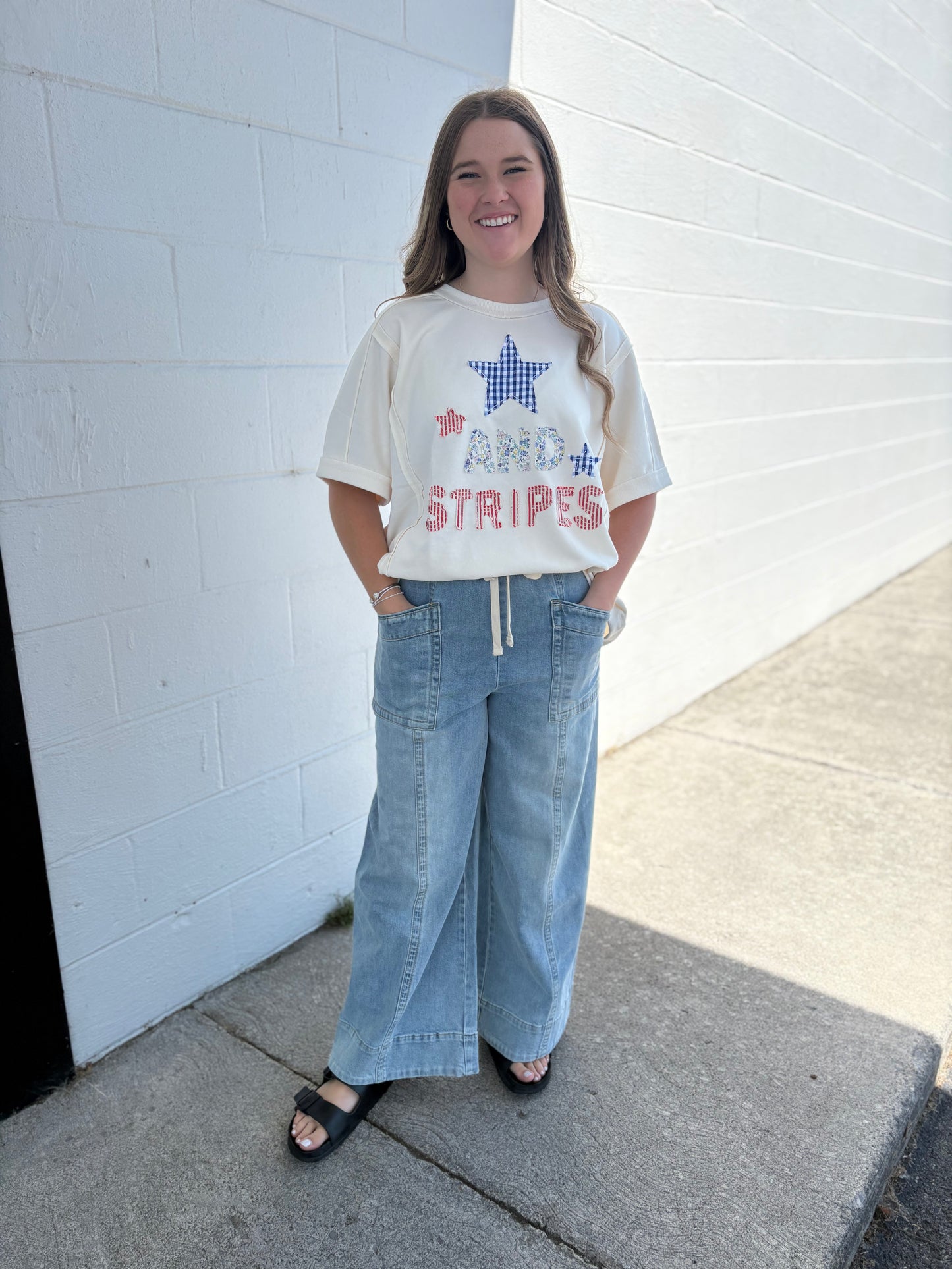 Mittoshop Stars & Stripes Top