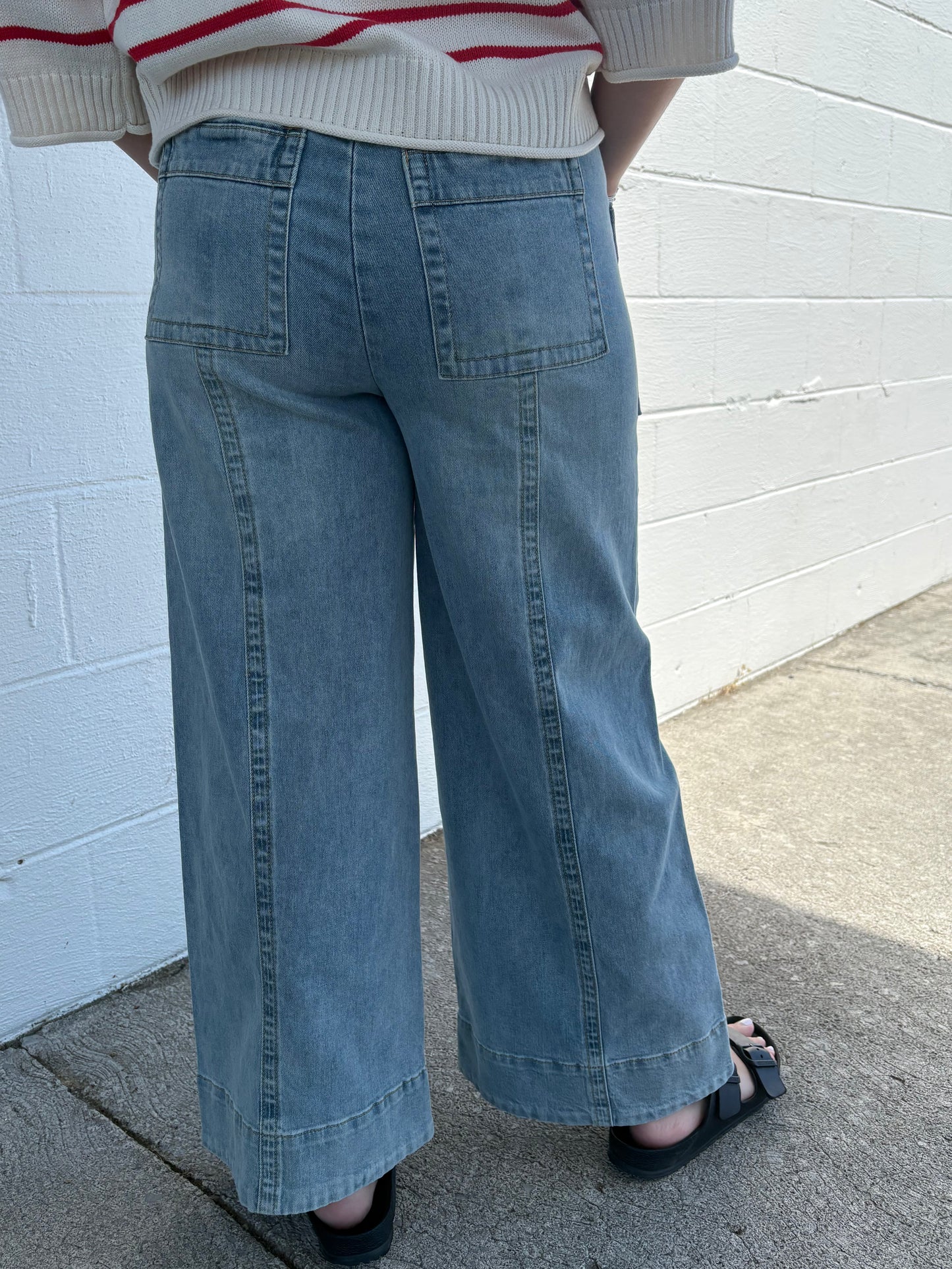 Mittoshop Lt Denim Cargo Pant