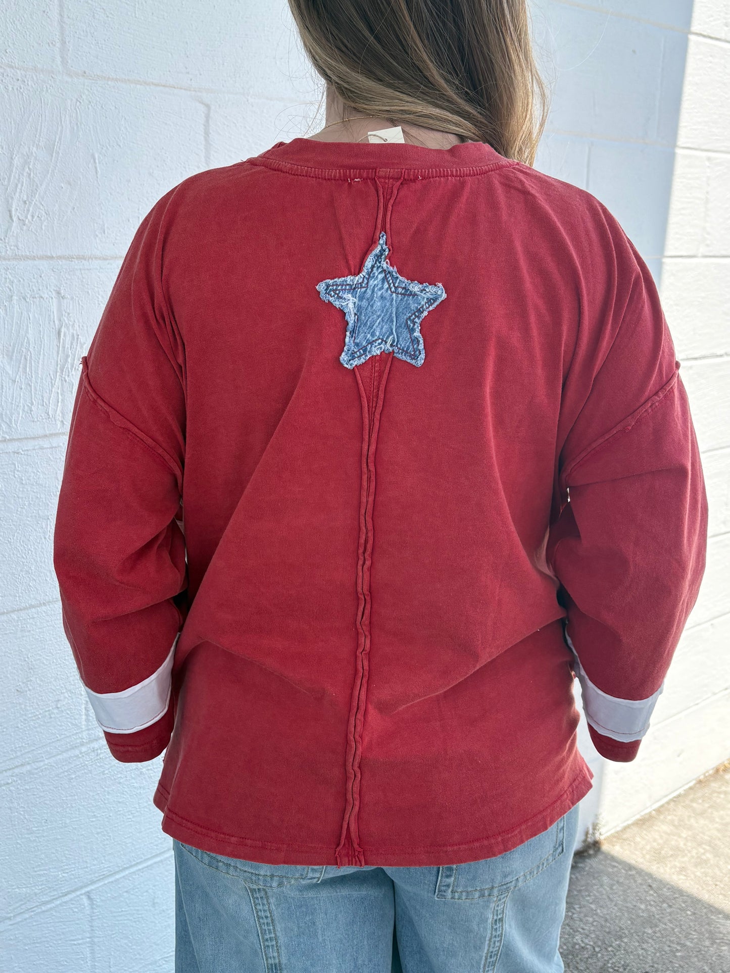 Patchwork Flag Top