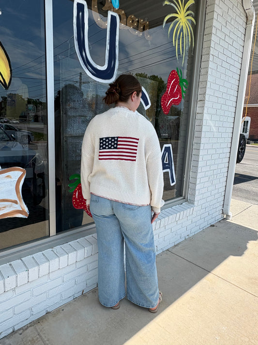 Flag Cardigan