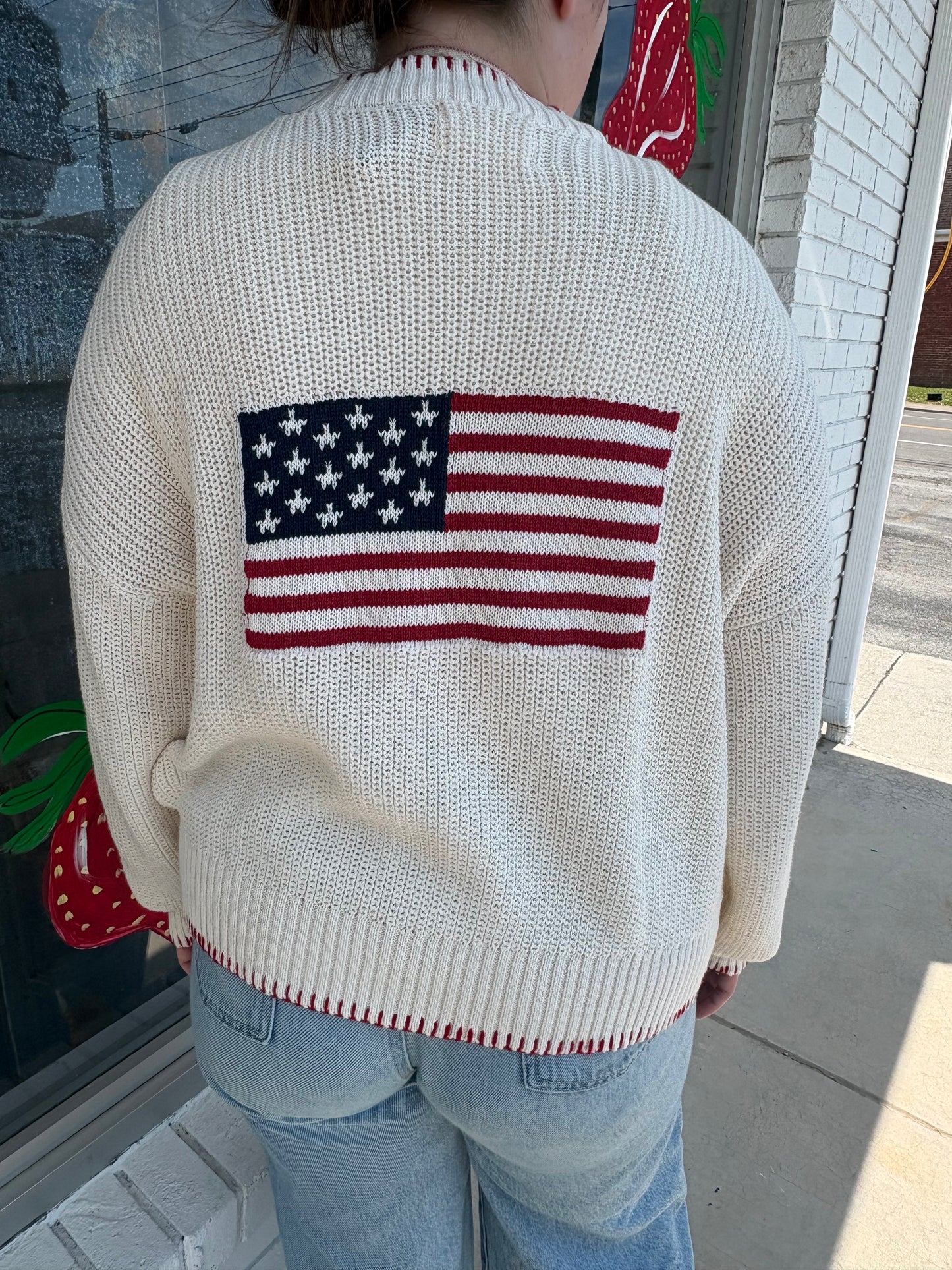 Flag Cardigan