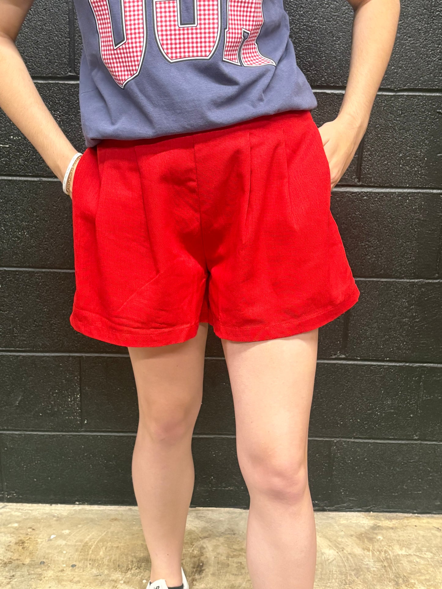 Red Shorts