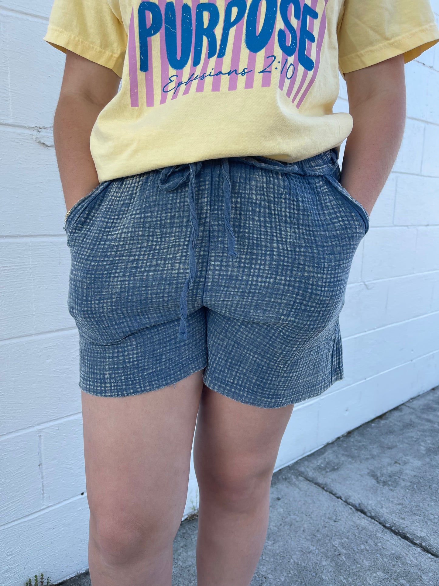 Zeanna- Gauze Shorts