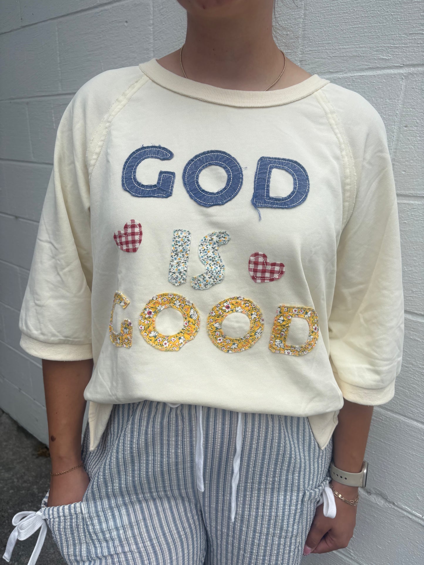 Mittoshop God is Good Cream Top
