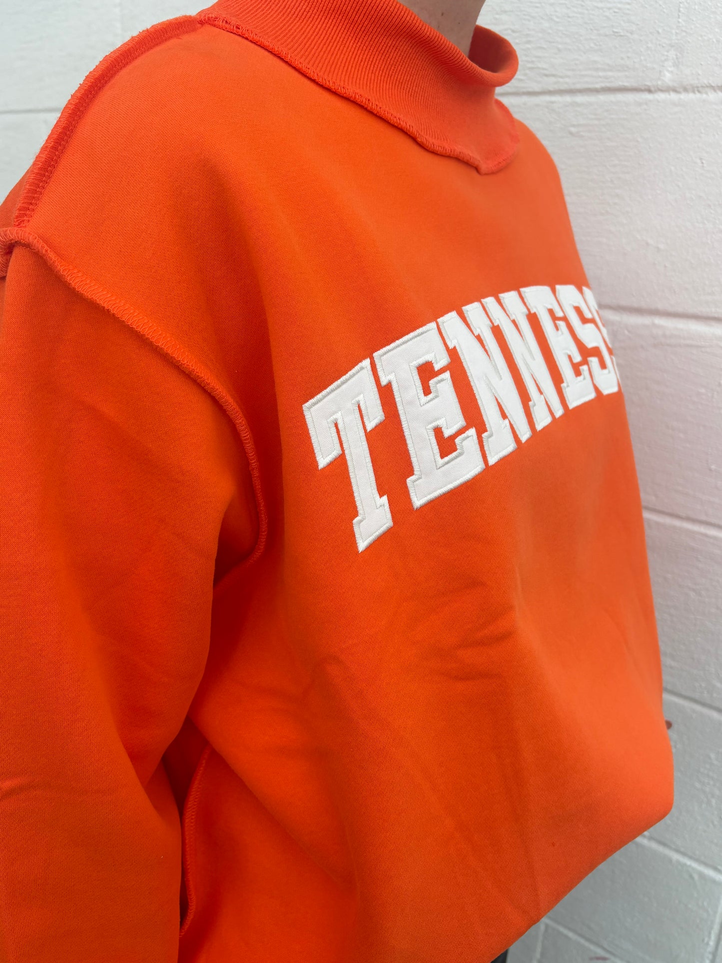 Bucketlist TN ORANGE MOCKNECK SWEATSHIRT