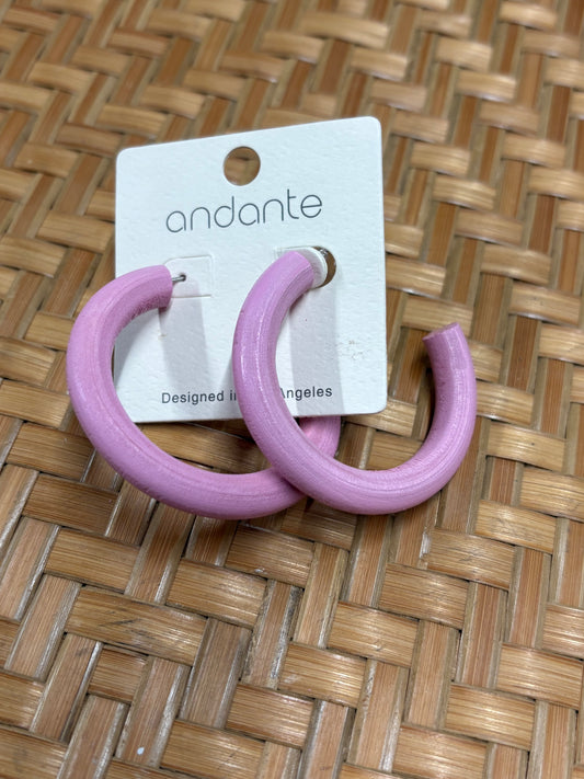 Lavender/Pink Hoops