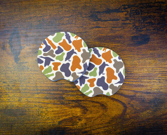 Duck camo - Car Coaster