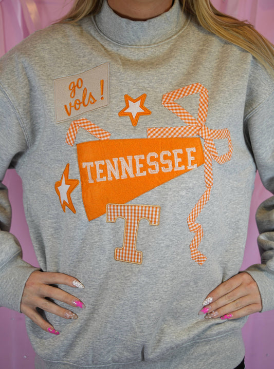 Tennessee Appliqué Mockneck
