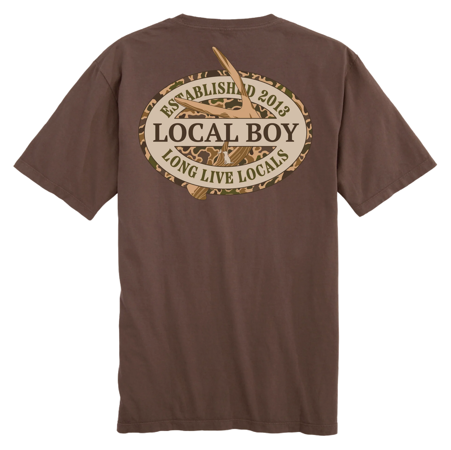 Brown Deer Oval Tee