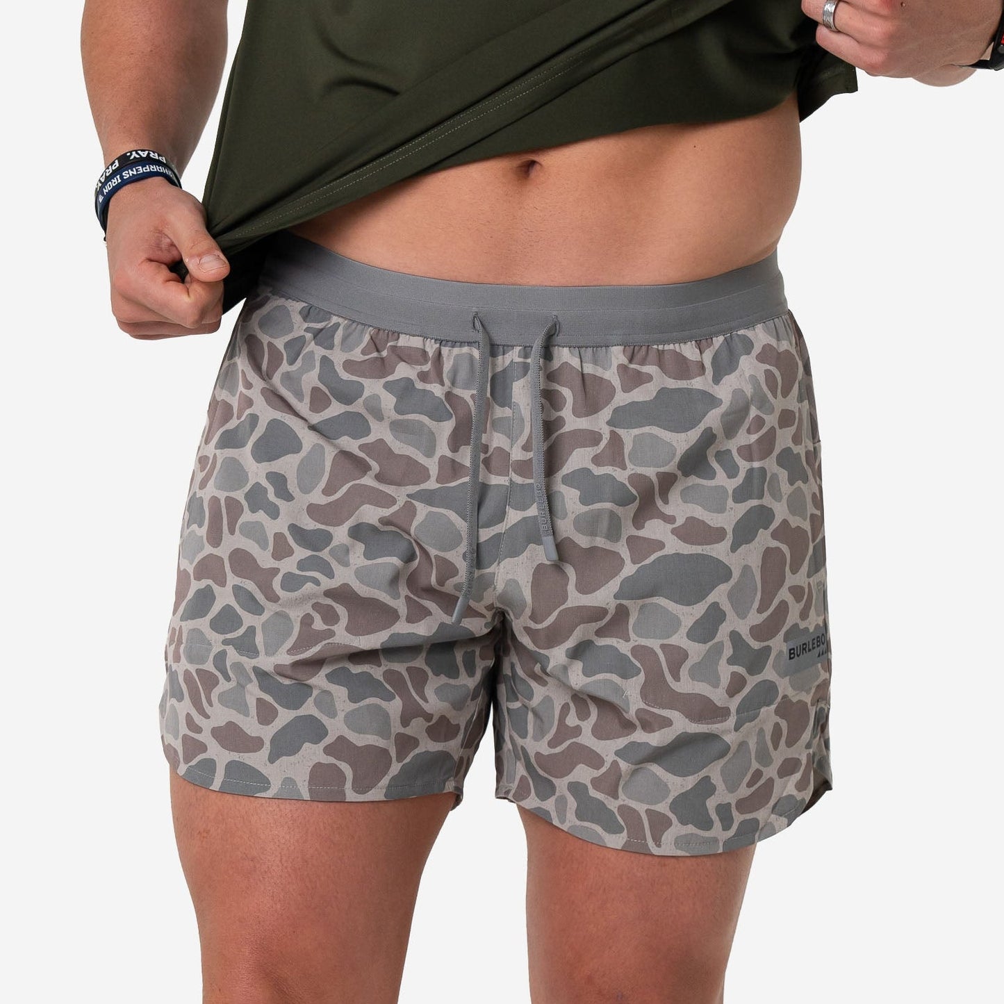 Burlebo Darker Camo Training Shorts